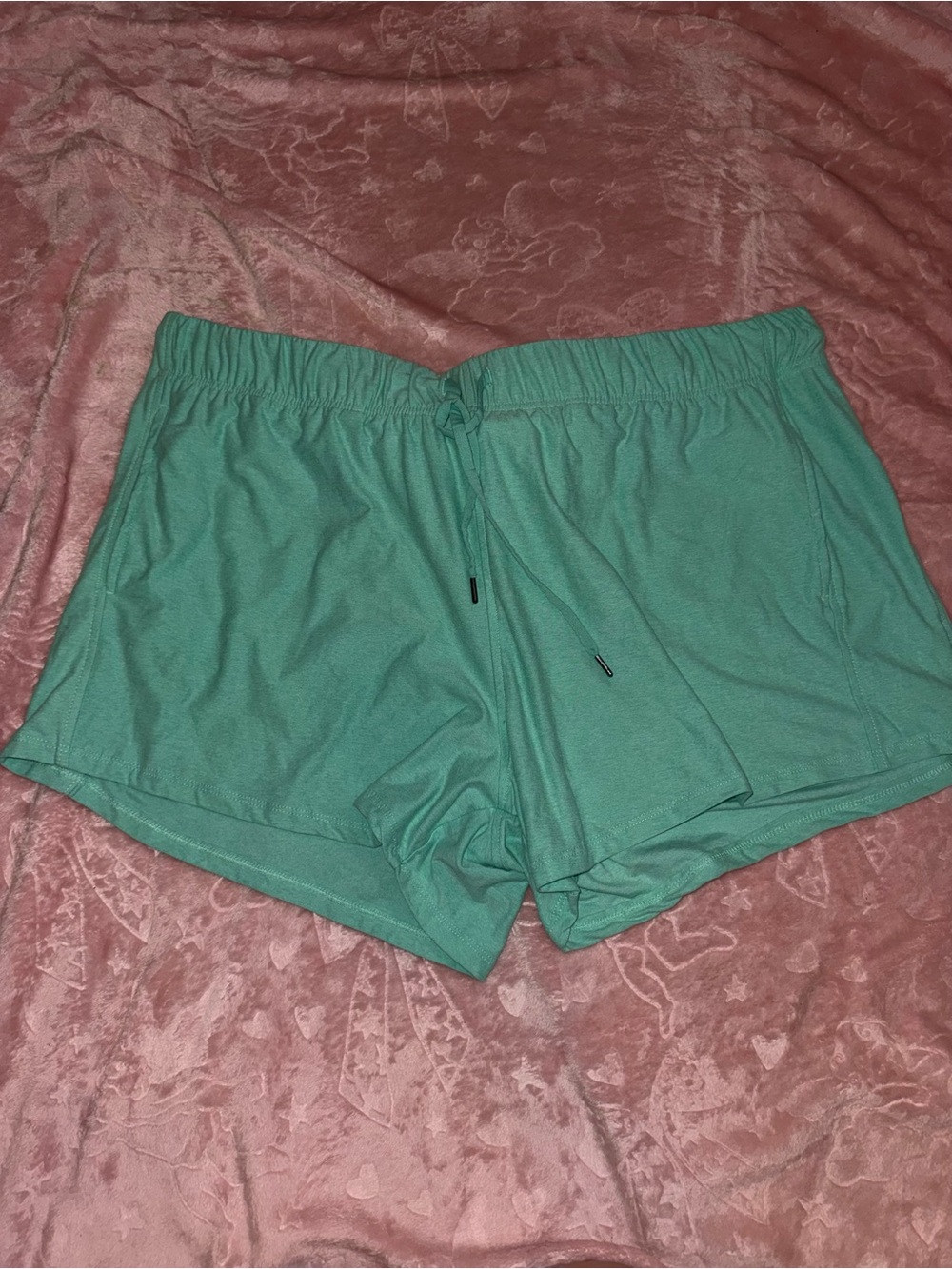 Women’s Green Athletic Lounge Shorts
